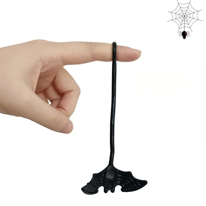 5–20 Stück lustige elastische Fledermaus-Klebespielzeuge, Wandkletterer für Kinder, Geburtstagsparty-Geschenke, Geschenktüten, Halloween-Partygeschenke, Piñata-Füller – Detail 3