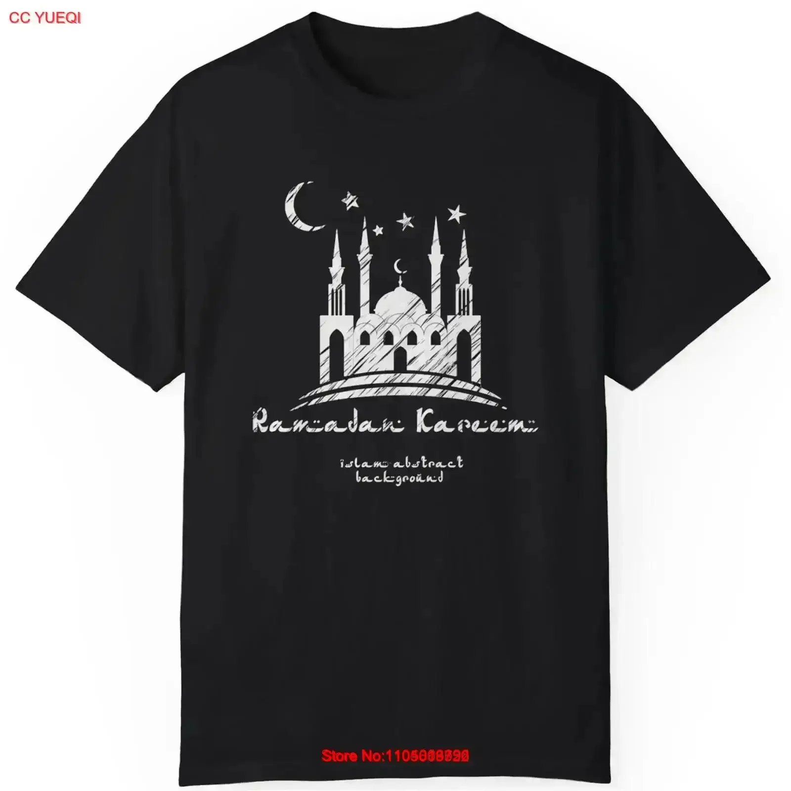 Black Ramadan Quote Muharram Special T Shirt S 5XL vintage Washed Stretched Breathable Casual streetwear Comfortable vintage