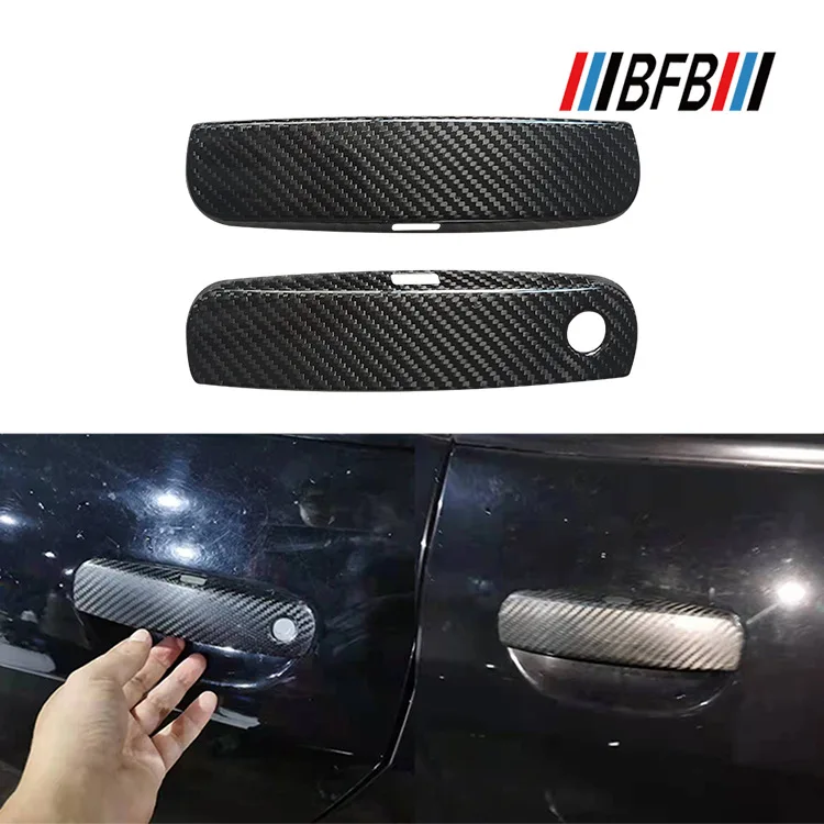 

For Dodge Charger Warhorse Challenger Dry Carbon Fiber 2011-2020 Outer Door Pull Handle Frame Body Kit