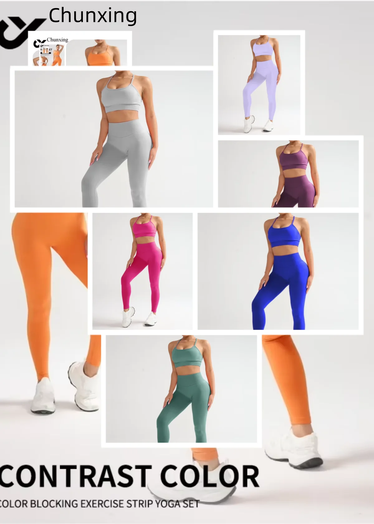 

Одежда для йоги большого размера, женский комплект, камзол для йоги, спортивный жилет, бюстгальтер, цельный спортивный узкий комплект с персиковыми ягодицами, однотонный комплект