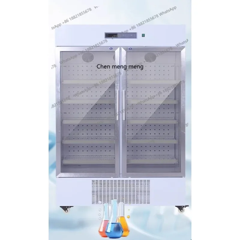 

New arrive Refrigerated cabinet 2-8 ℃ medical single and double door vertical display cabinet