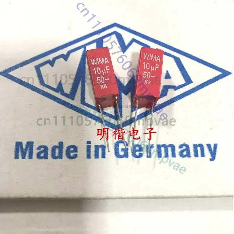 German audio capacitor WIMA MKS2 50V 10UF 50V 106 P: 5mm spot Audio capacitor