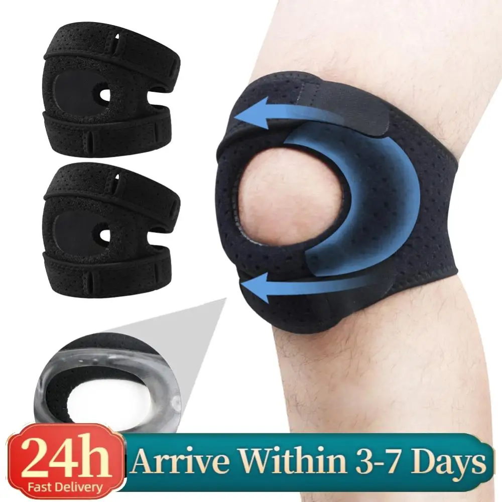 

Patella Knee Brace Adjustable Patella Knee Support Patella Tendon Knee Strap for Basketball Volleyball Squats