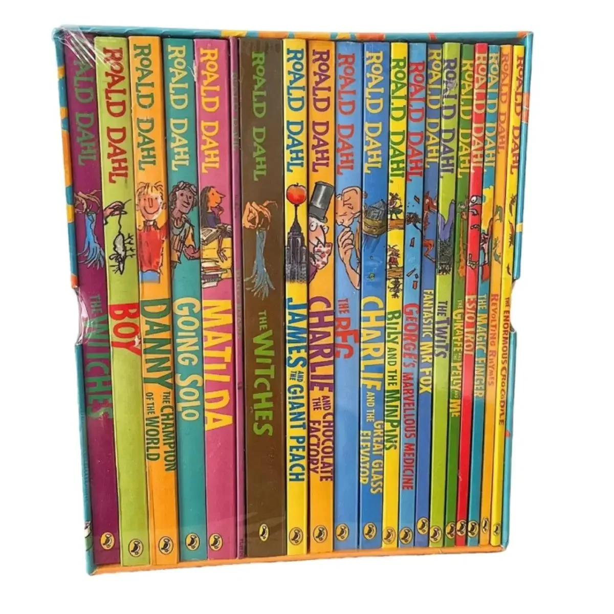 16 Books/set Roald Dahl Collection Children's Literature English Picture Novel Story Book Set Early Educaction Reading for Kids