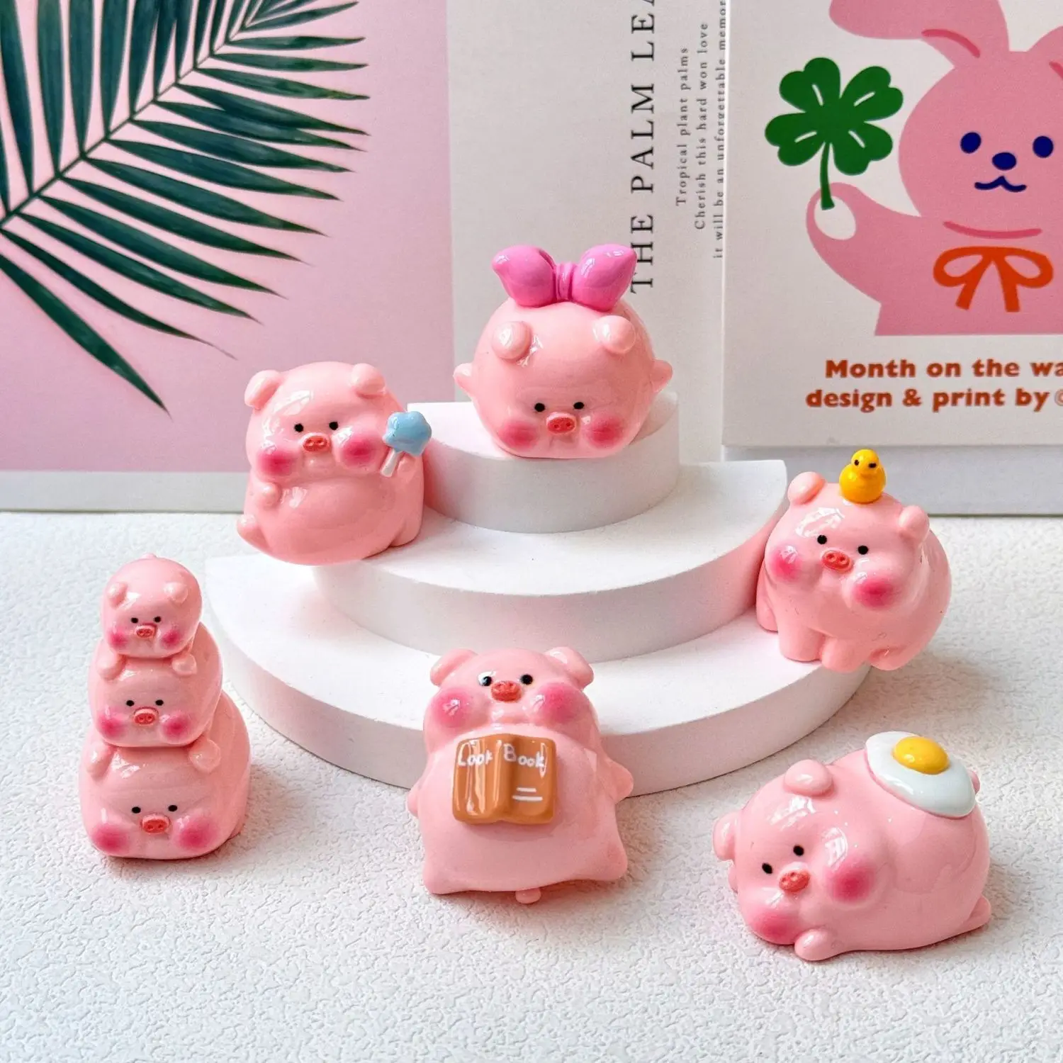 Varken Pop Schattig Interesse Originaliteit Cartoon Blind Box Mode Ornament Trendy Spelen Actiefiguren Model Kinderen Speelgoed