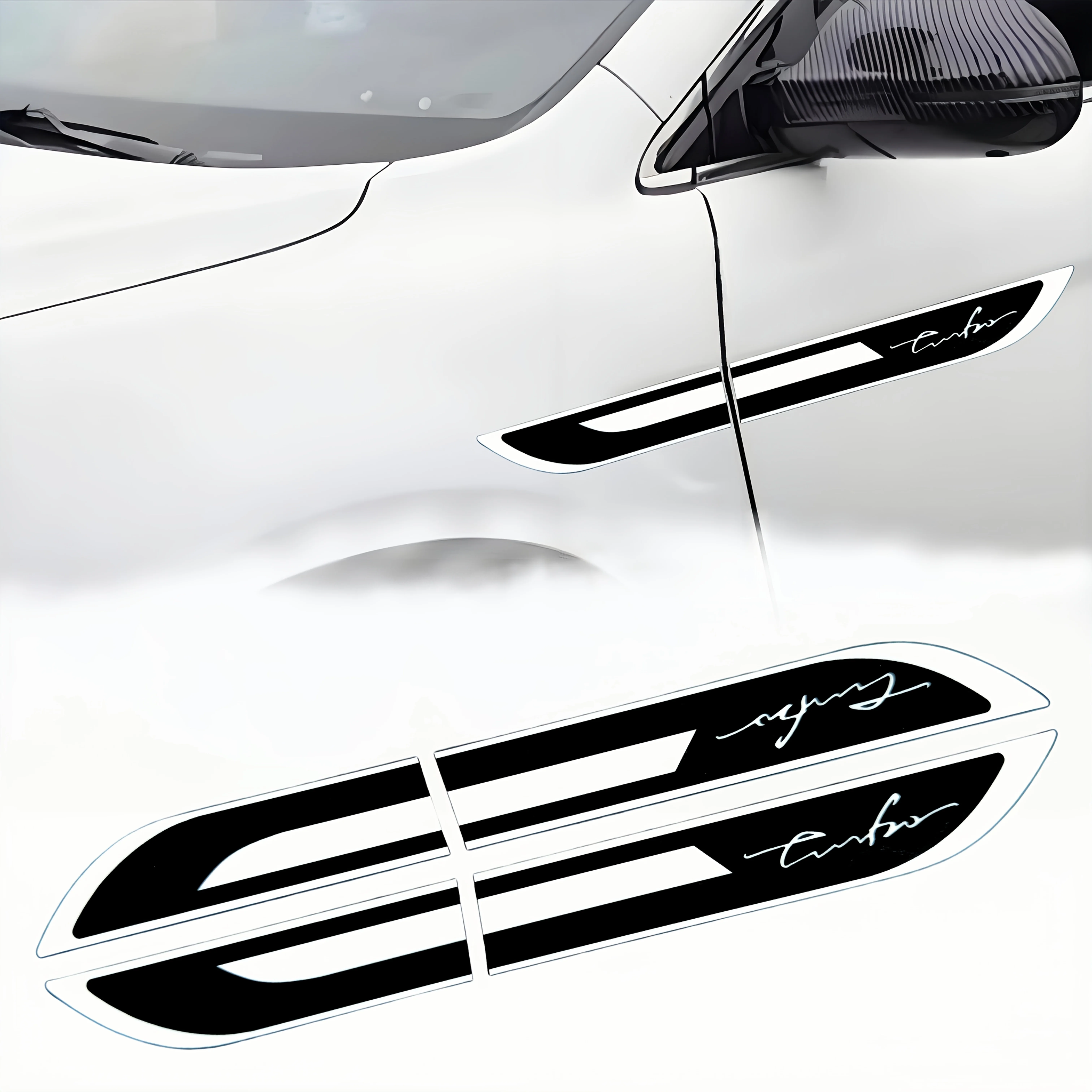 4 Autocollants De V… - image