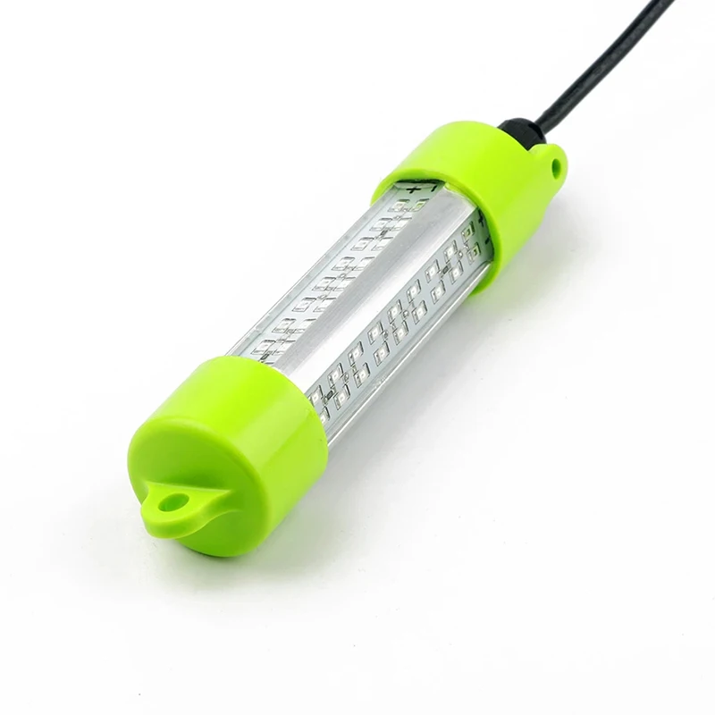 LED Fishing Light For Night Fishing Underwater Fish Finder Lamp With Clip/Lighter 5/7.5m Cord