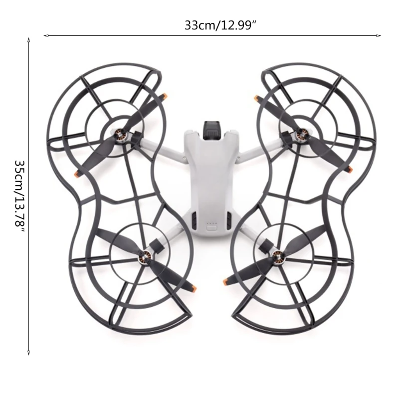 360 Degree Propeller Guard Protective Rings Protectors for DJI Mini 3 Pro/Mini 3 Flight Lightweight Propeller Shields