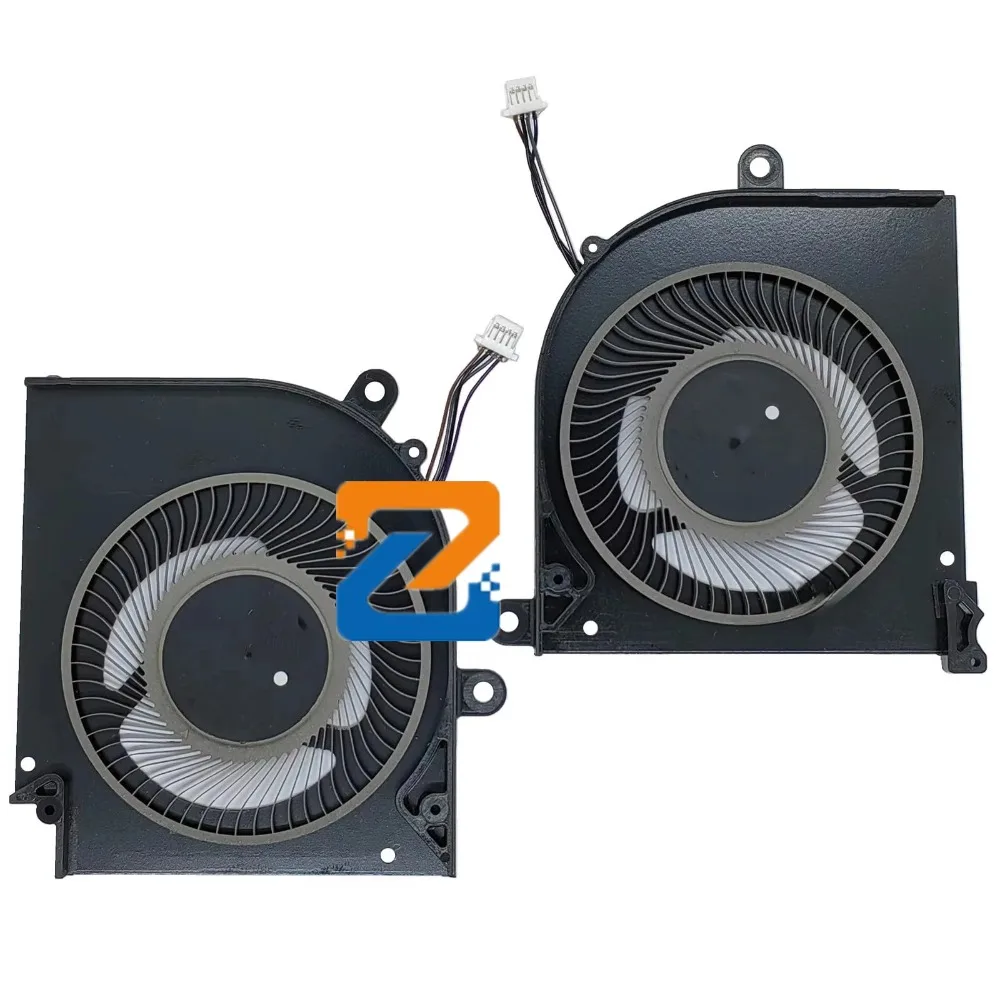 Laptop CPU GPU Cooling Fan For MSI Stealth 15M MS-1562 MS-1563 15M-A11UEK A11SEK A11SDK BS5405HS-U4W BS5405HS-U4X