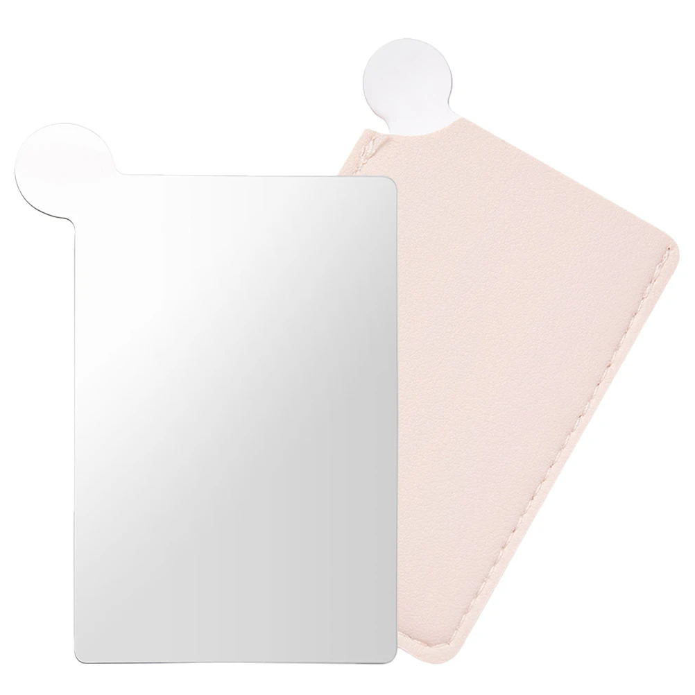 

Mini Stainless Steel Makeup Mirror Palette Compact Blending Plate Eyeshadow Foundation Mixing Travel Tool