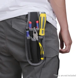 1pc Durable Electrician's Tool Pouch, Multipurpose Organizer for Pliers, Screwdrivers and More