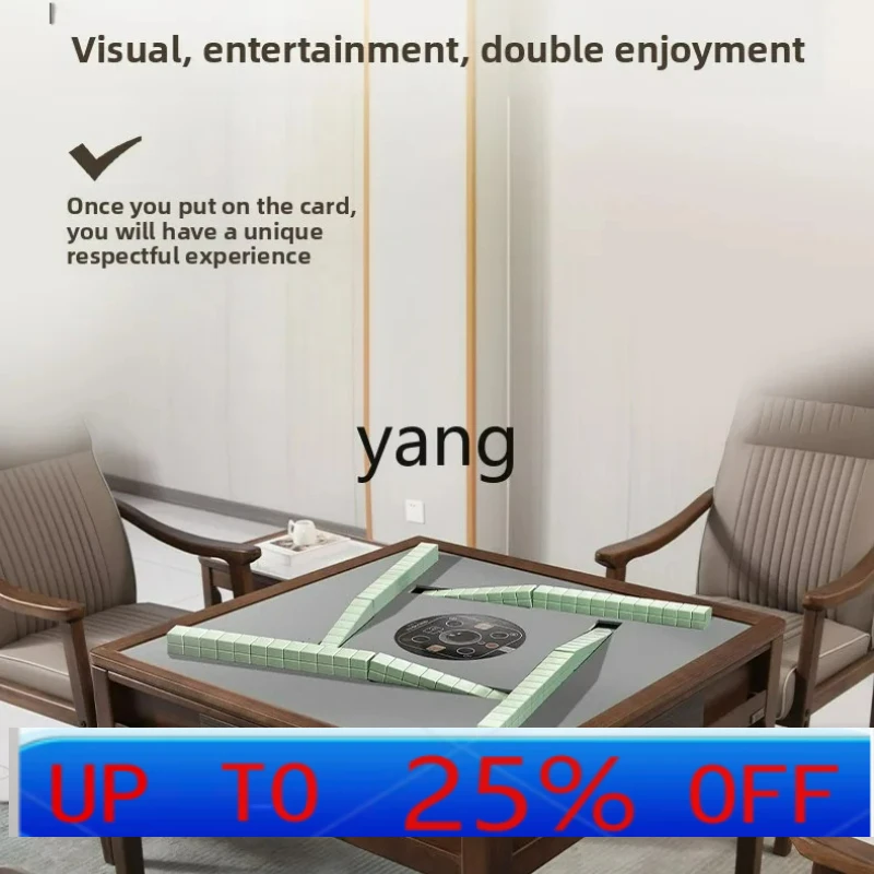 

LMM automatic mahjong machine roller coaster household dining table dual-purpose push-free card machine