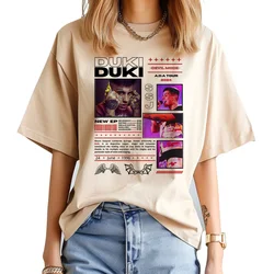 Duki t shirt women streetwear tshirt girl comic anime y2k clothes