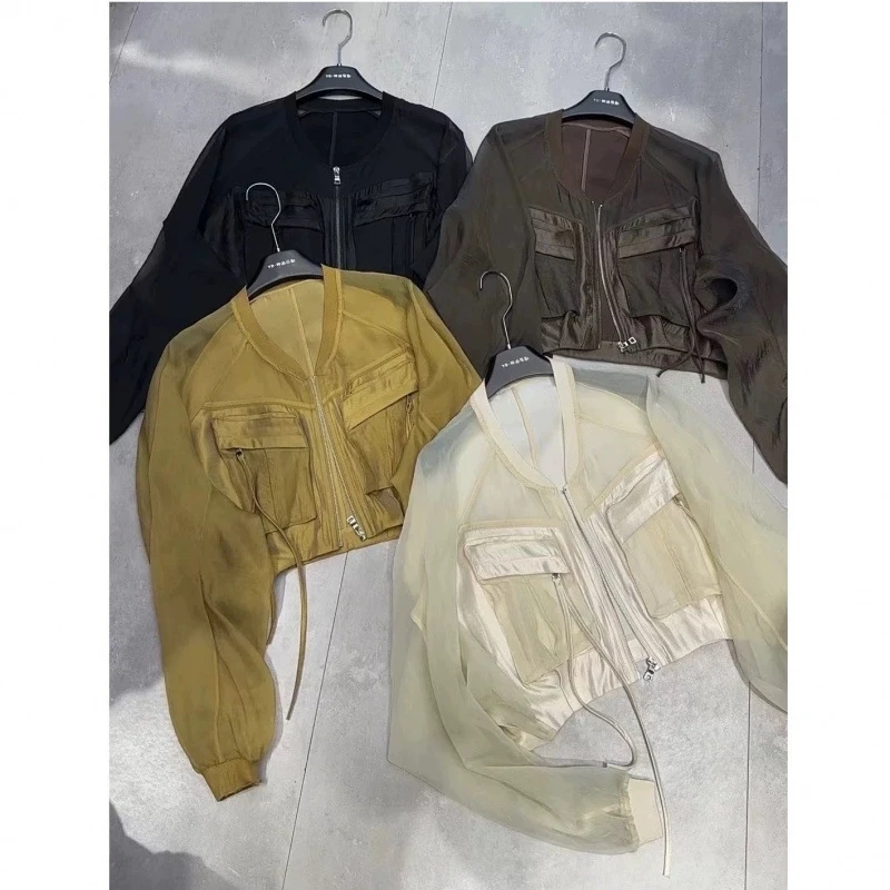 

Short Sunscreen Black Cardigan Top Air-conditioned Shirt Chaquetas Para Mujer Blusa Autumn Summer New