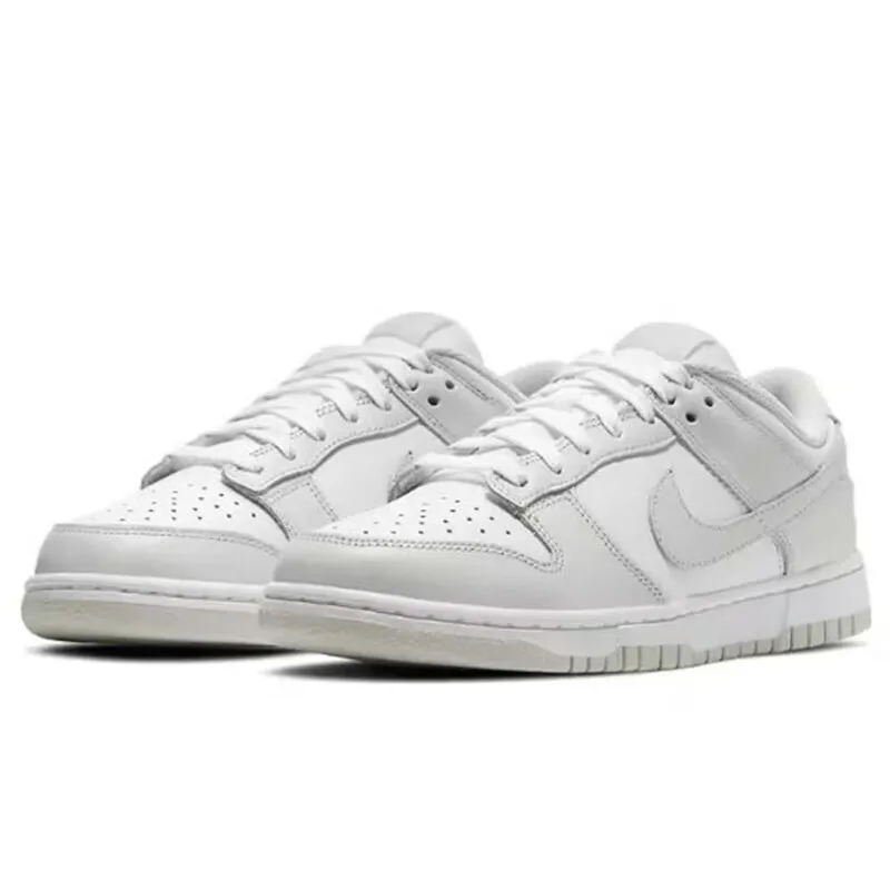 Nike Dunk Low feminino clássico baixo-top novo retro leve respirável tênis esportivos casuais