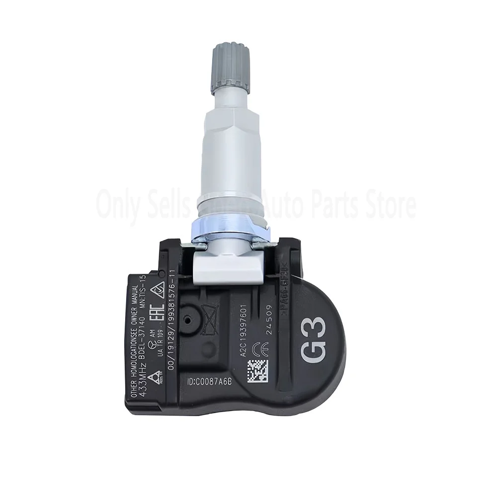 4PCS BDEL37140 Car TPMS Tire Pressure Monitor Sensor FFor Mazda 3 CX-30 2019 2020 2021 2022 2023 2024 2025 2026 433MHz view 2