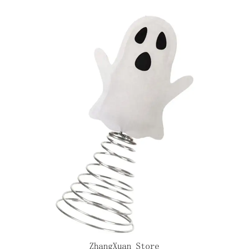 Lustige, von Halloween inspirierte Weihnachtsbaumspitzen verleihen Ihrer saisonalen Dekoration Spaß. Feierliche – Detail 8