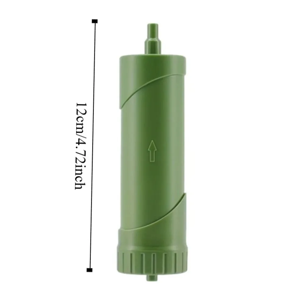 ABS في الهواء الطلق تصفية المياه الصغيرة القش الشرب المباشر القش منقي مياه الطوارئ بقاء منقي مياه صغير في الهواء الطلق #6