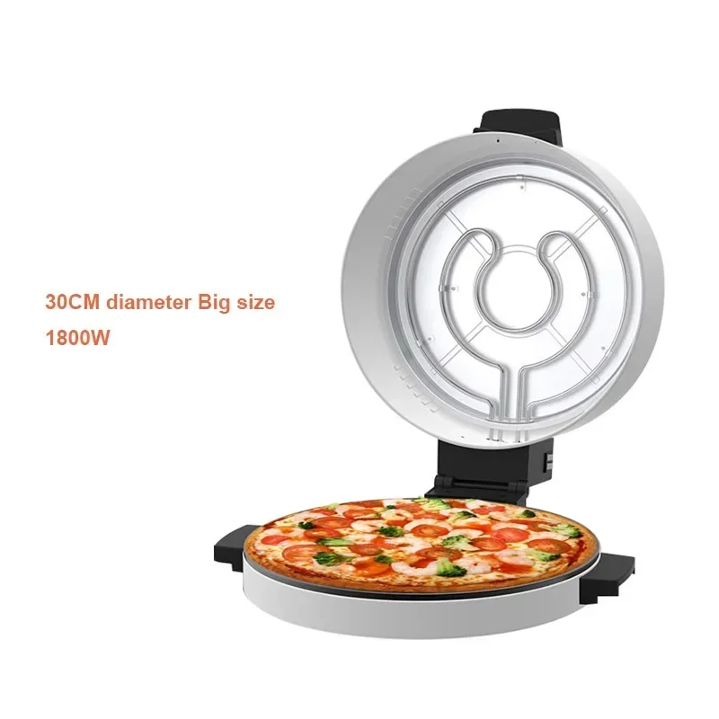 2026-1800W Arabic Pizza Maker Bread Making Machine Toaster Steak Machines Electric Household Pizza Baking Pan