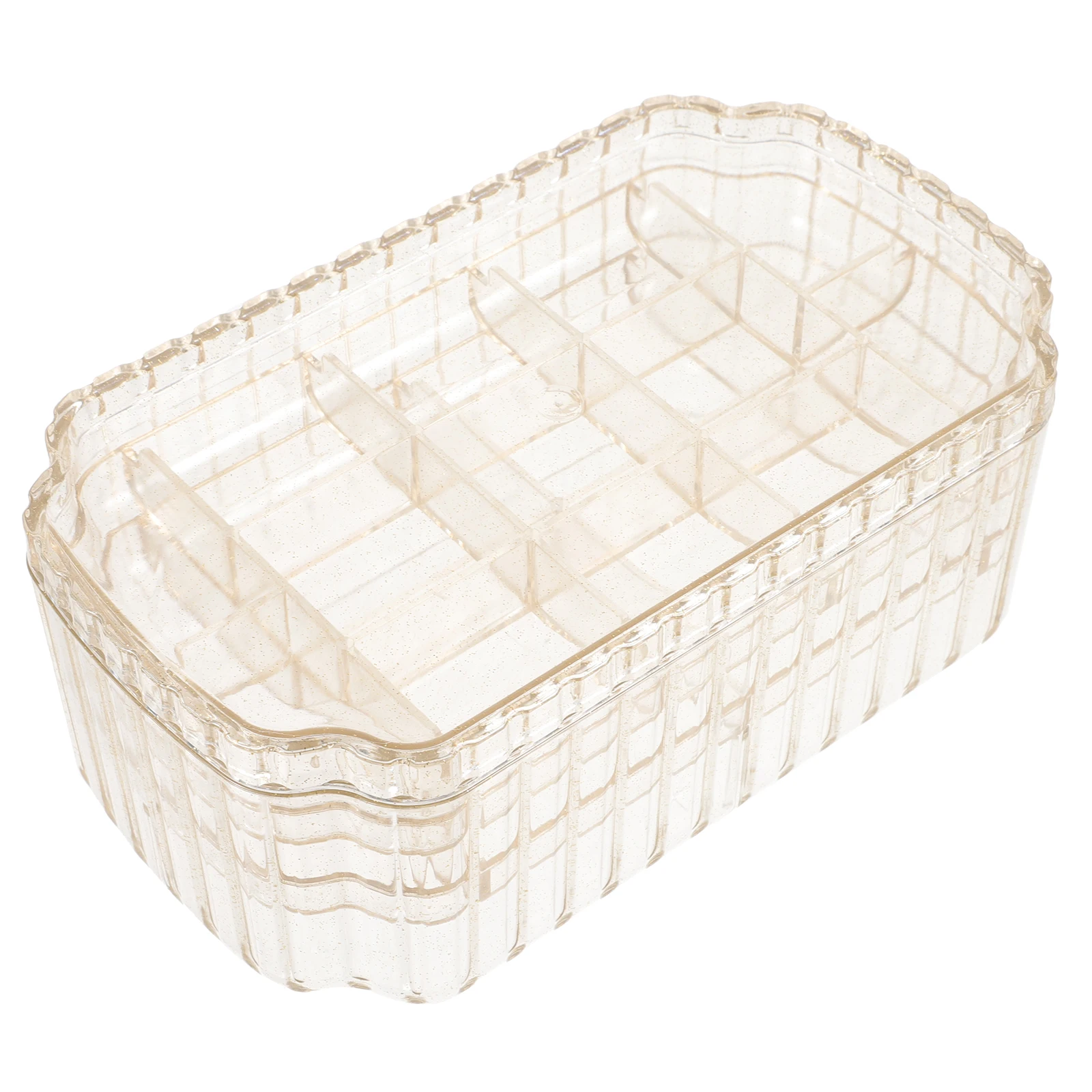 

Velvet Jewelry Box Large Capacity ganizer for Jewelry Box Women Earrings Necklace Ring Holder Bead Miss Craft
