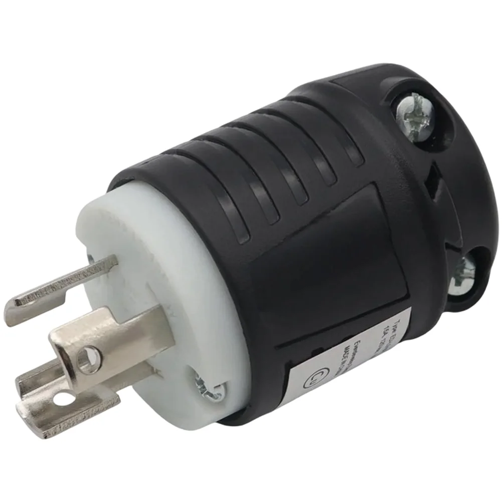 L5 15P 15R 125V 15A RV Power Connector Set Locking Male Female Adapter For Marine Vehicle Standard For Nema Configuration