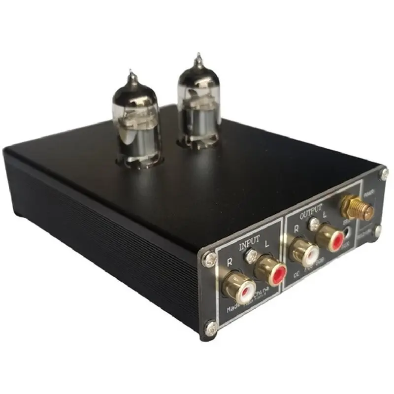 ABUO-G16 Mini Hifi Audio Preamplifier Vacuum Tube Amplifier Buffer, Hi-Fi Lossless Vacuum Tube Preamp EU PLUG