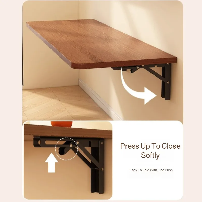 Bureau pliable mural table pliante table d'étude murale balcon contre le mur suspendu table d'appoint murale