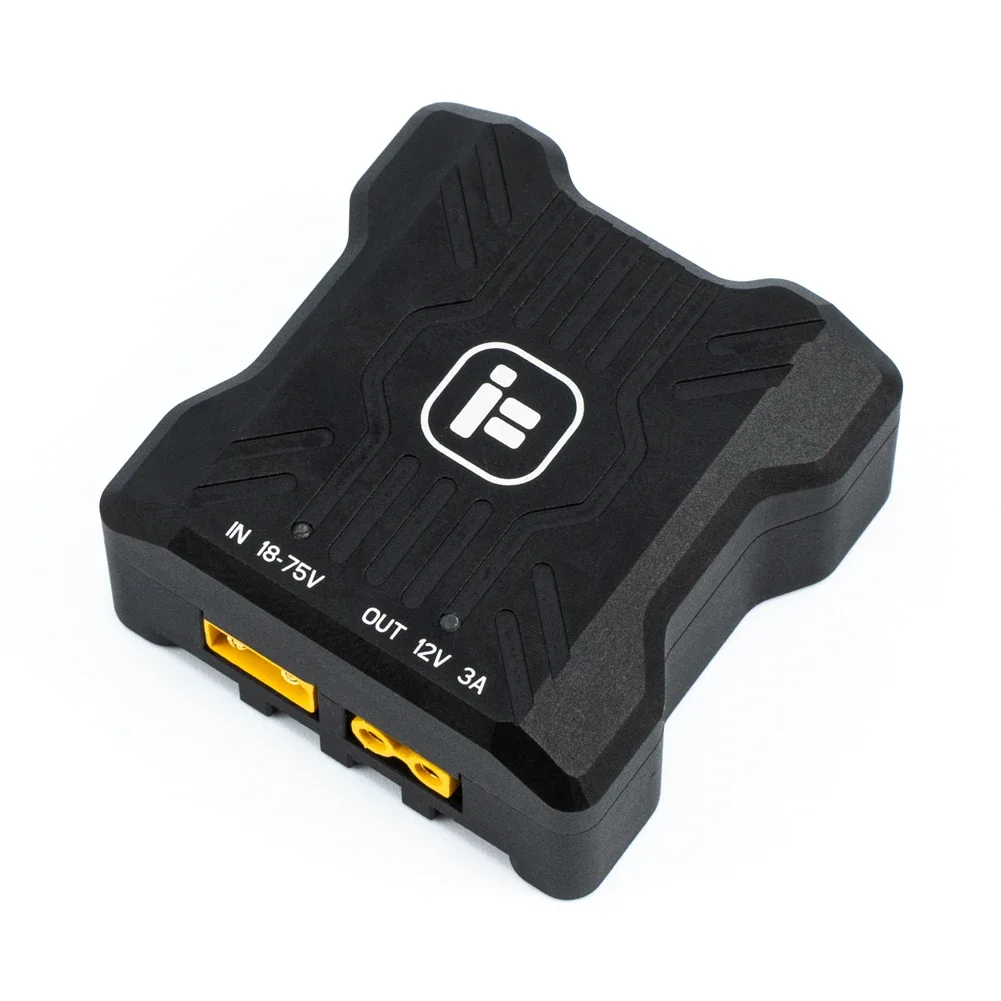 Taurus X8 Pro Camera Power BEC Module 12V 3A iFlight 38.8x38.4mm Mount w/ 1203 Fuse Short Protection for FPV Parts