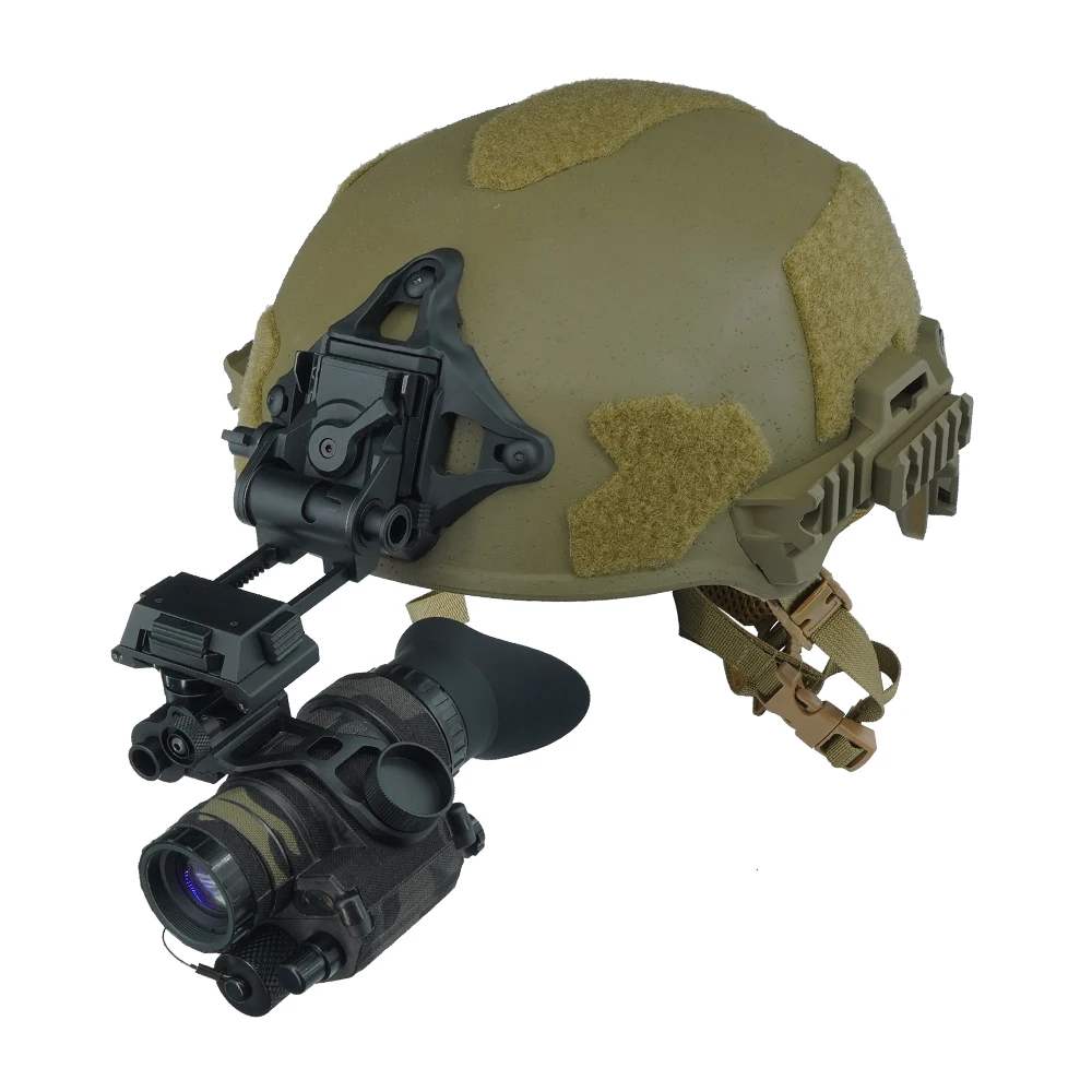 

2024 Высококачественный тактический шлем с J-образным рычагом NVG, крепление из алюминиевого сплава с ЧПУ PVS 14, аксессуары ночного видения, завод