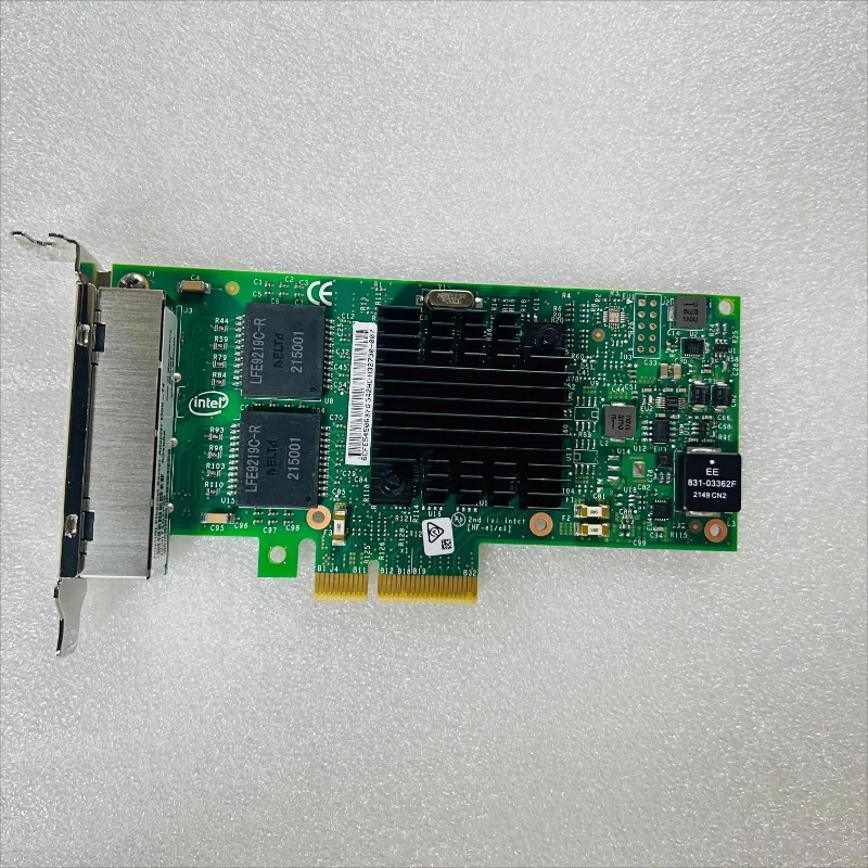 

Детали подходят для оригинальной четырехпортовой гигабитной сетевой интерфейсной карты I350-T4G2P20. Сеть электрических портов I350-T4 RJ4.