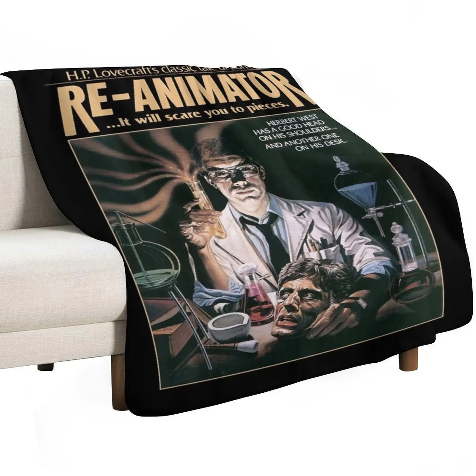 

Re-Animator Throw Blanket christmas gifts bed plaid Flannel Weighted Blankets