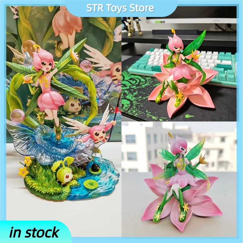 

Новый 17 см Digimon Adventure аниме фигурка Lilimon фигурки милая коллекционная модель украшение для рабочего стола игрушки для детей подарки на день рождения