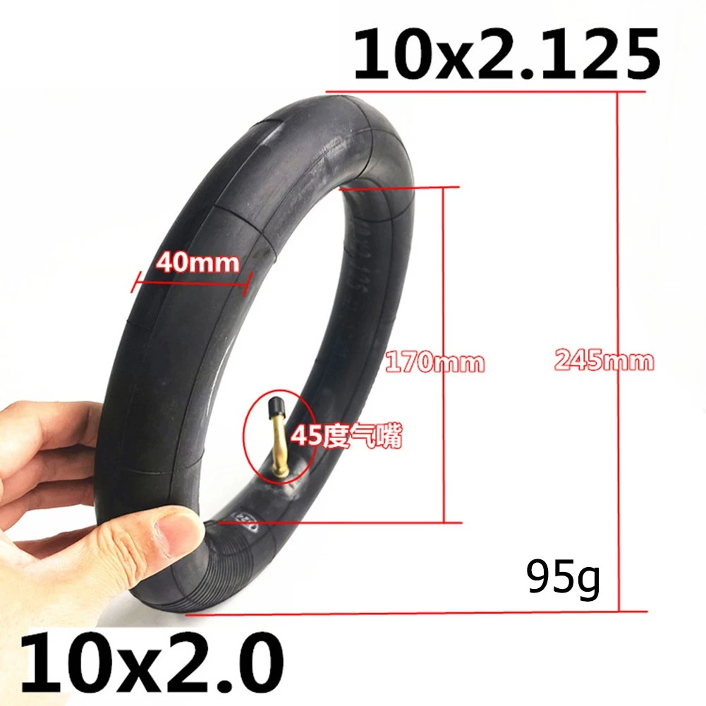 Nner Tube Inner Tube 10 Inch Electric Scooter Inner Tube Thickened Rubber Material Fits 10X20/2125/250 Tires Properly