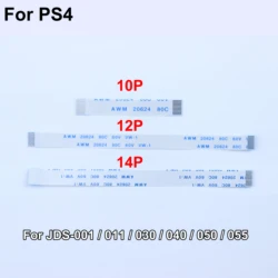 10/6 Stuks Voor Ps4 Pro Slanke Controller 10pin 12pin 14pin Opladen Bord Power Schakelaar Kabel Touchpad Flex Lint Kabel 10P 12P 14P