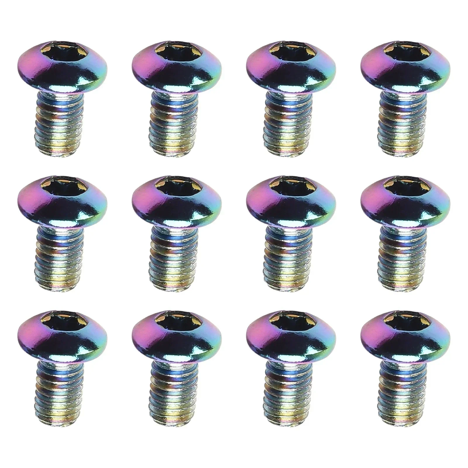 

Bolts Screw Bicycle Brake Disc Brake Colorful DNM M5 X 10mm Mountain Bike PRO Oil Slick Stainless Screws
