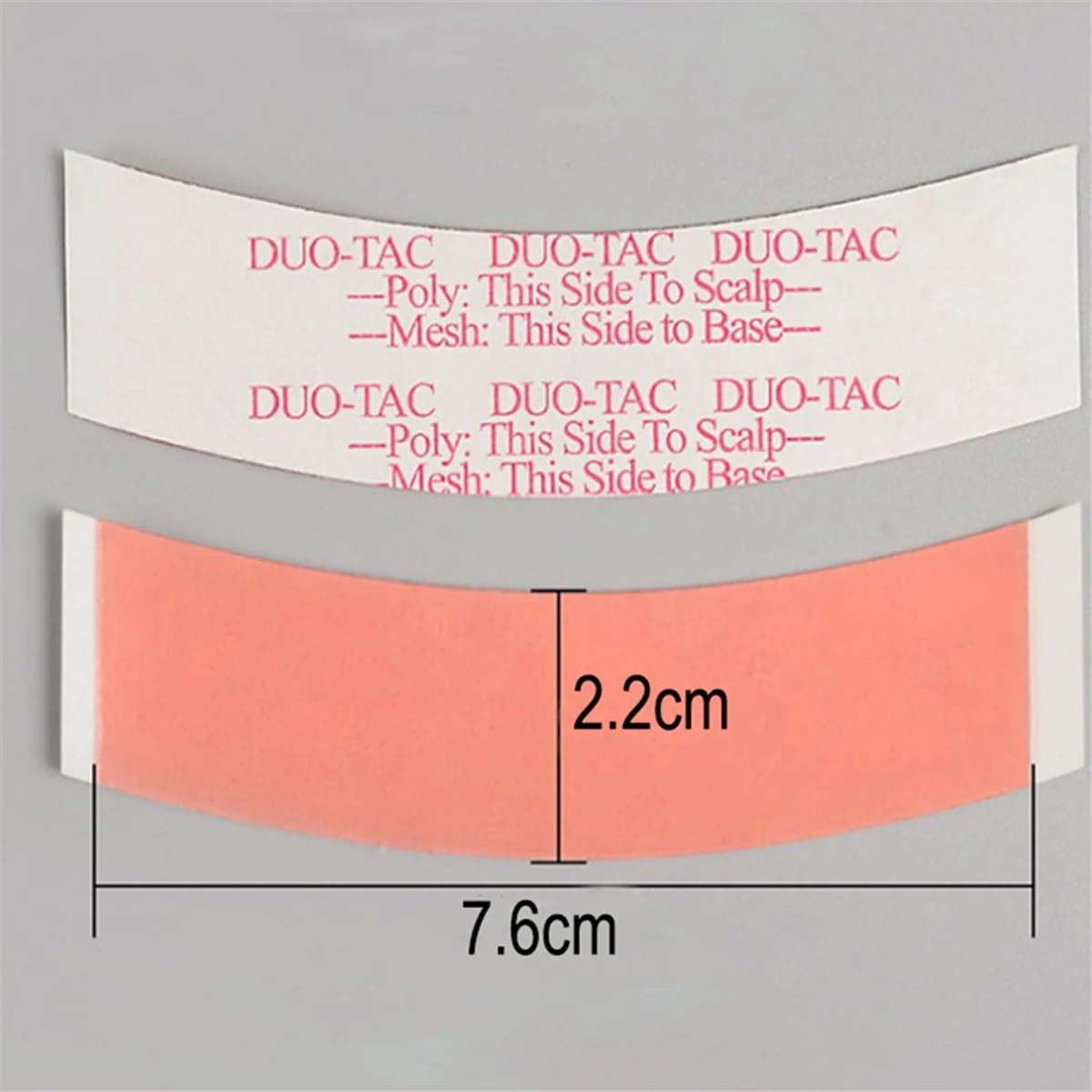 

72Pcs/Lot Duo Tac Wig Double Adhesive Tape Super Strong Wig Extension Lace Toupee Invisible Strips C with Slitting Line