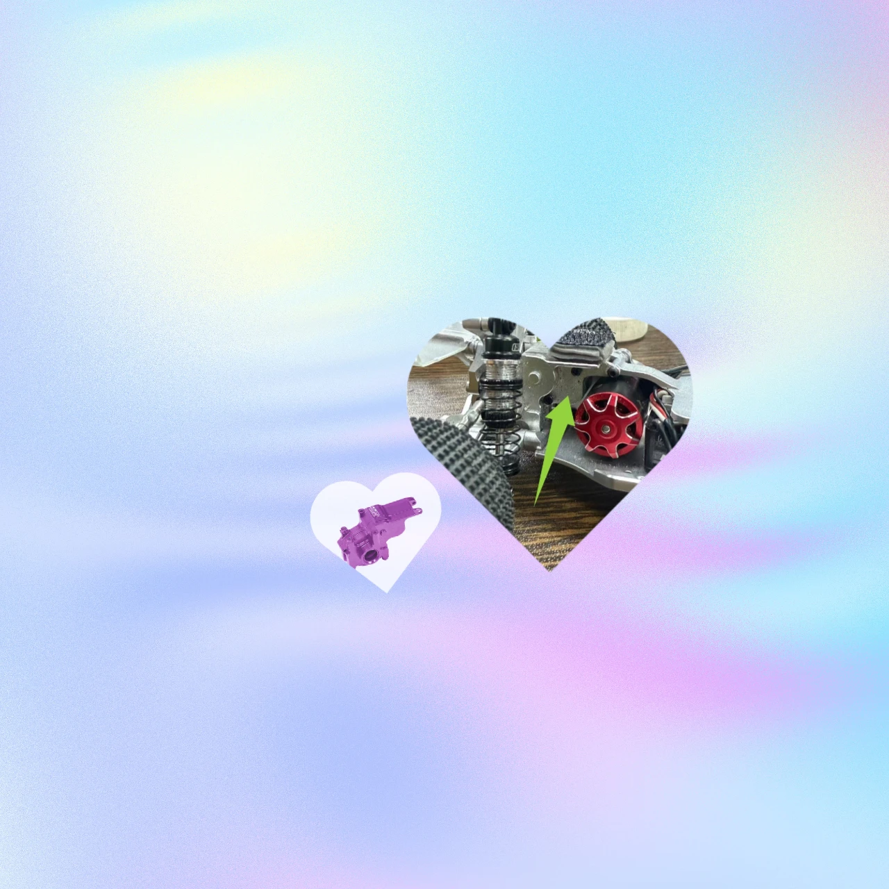 

Alloy Transmission Case For LOSI 1/24 Micro-B, 1/28 Micro-T LOS-1769