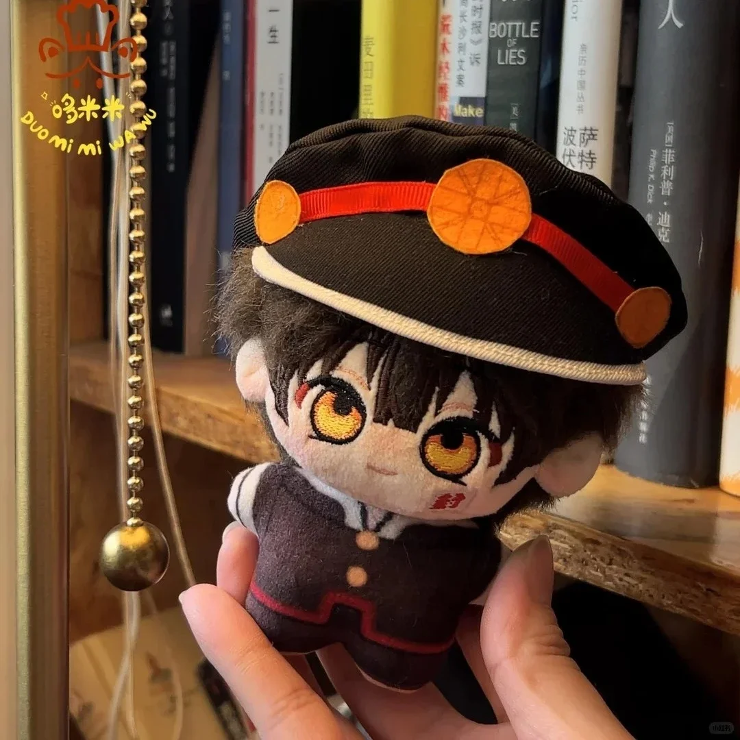 Toilet Bound Hanako Kun Mini Plush Doll Q Version Anime Boy Soft Fluffy Stuffed Figure For Desk Indoor Aesthetic Decor Ornament