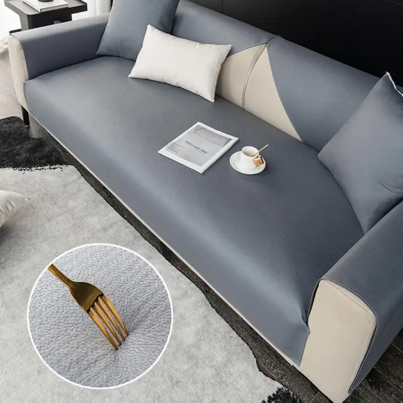 Imitation Cowhide Waterproof Sofa Mat Anti Cat Scratch And Urine Barrier Outdoor Pet Cushion Seasons Universal Couch Cover