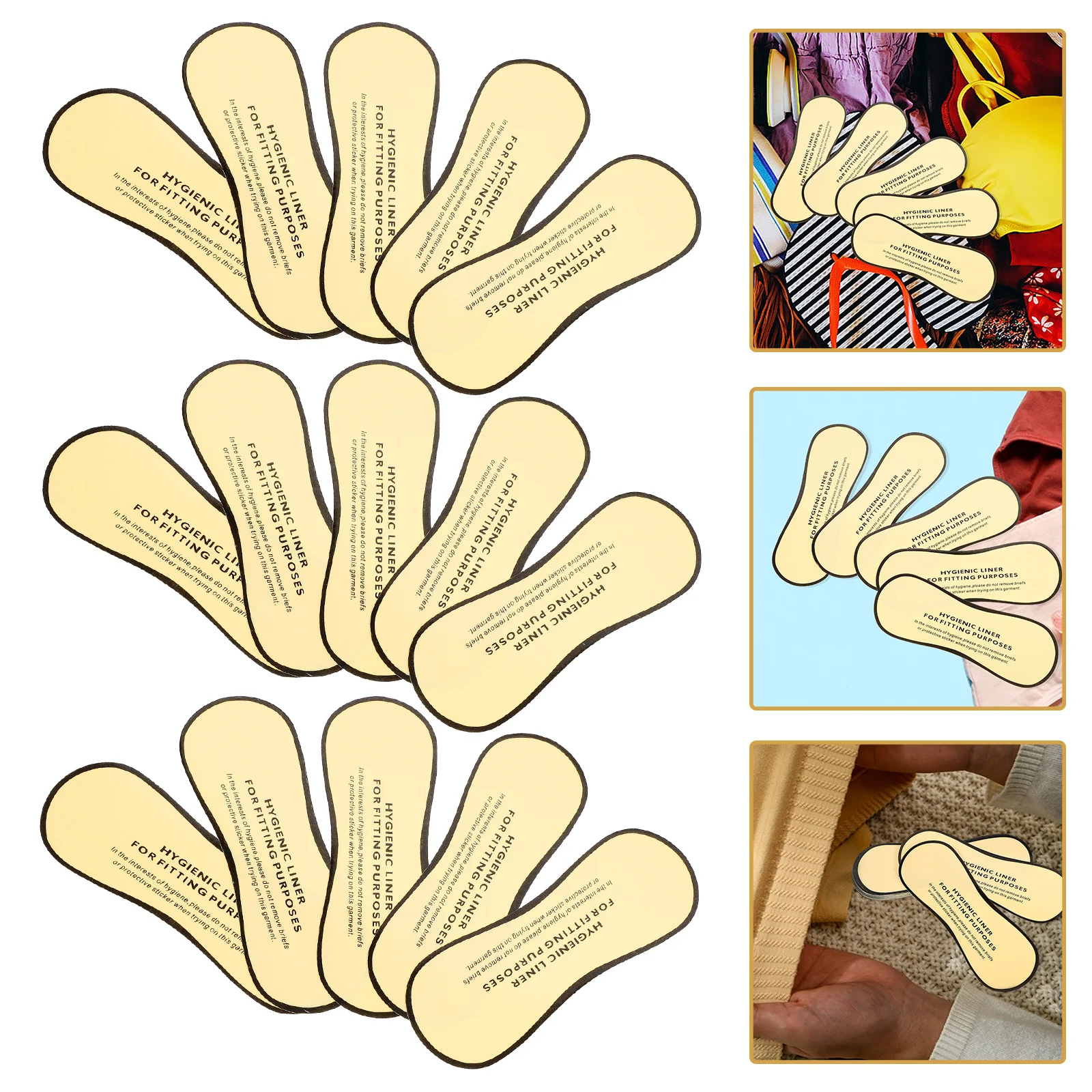 Lingerie Protective Sticker Hygienic Swimsuit Try On Stickers For Always Sensitive Pads