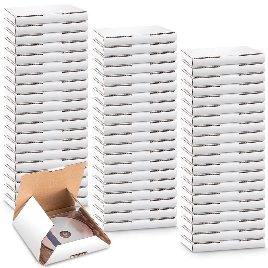 

Pcs 5 5 8l x 5w x 7 16h Cd Mailer Box Cd Shipping Boxes Corrugated Mailing Bags for Moving, Shipping, Storage, or Small Business