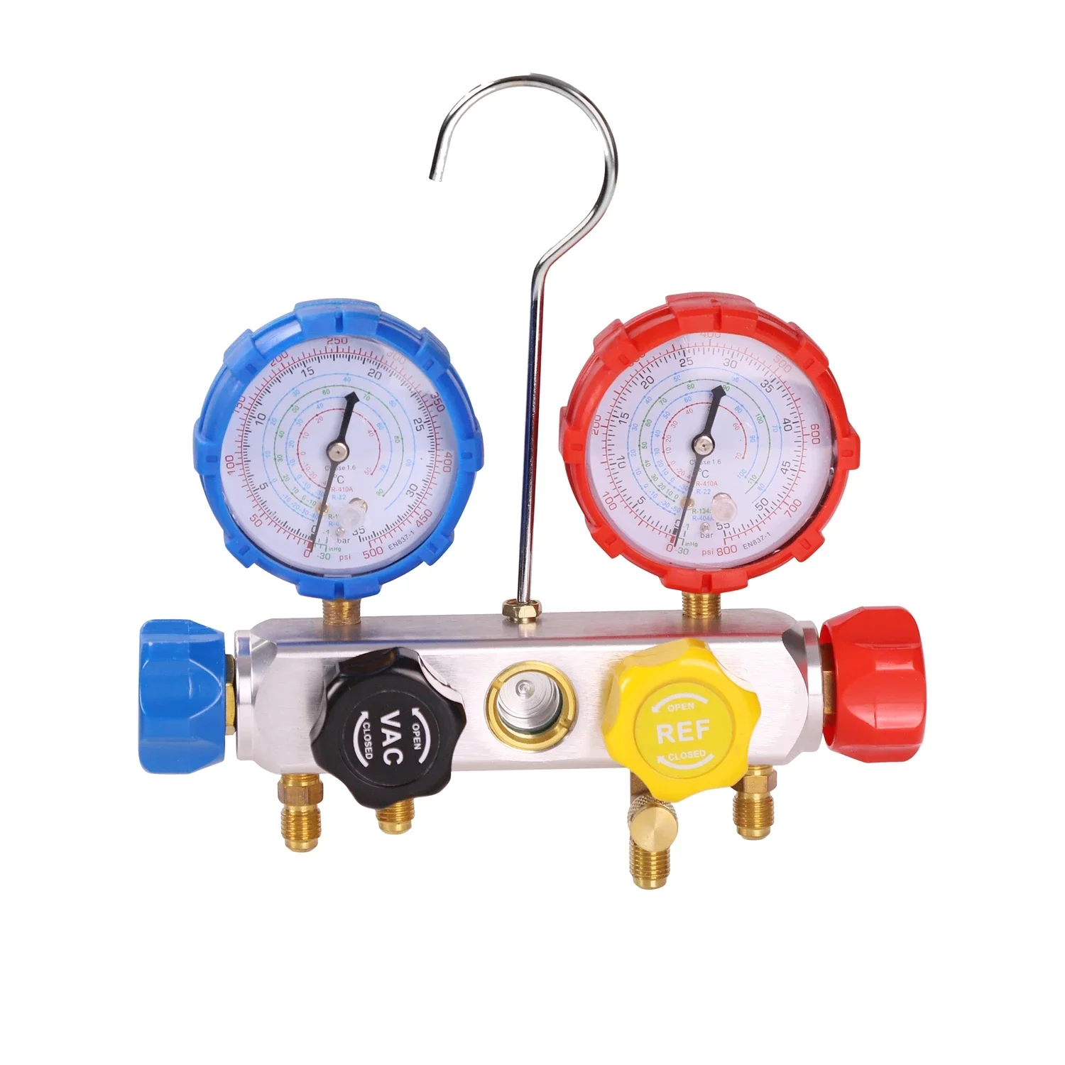 Manifold Gauge Set Manifold Pressure Gauge R22/R134a/R410A/R404A