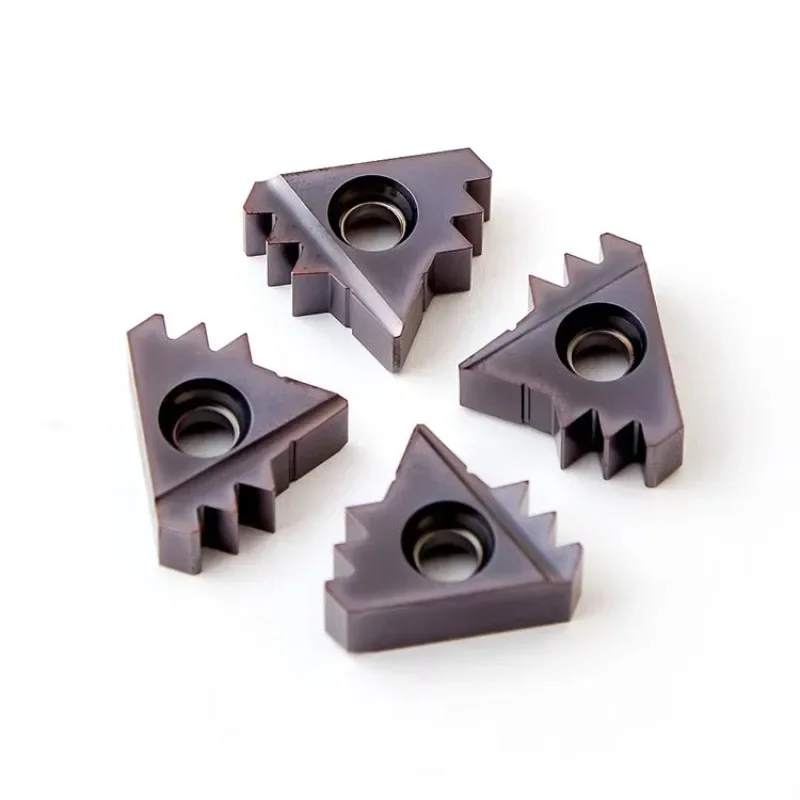 Tungsten Carbide Thread Insert CNC Lathe Tools Wear-Resistant Cutting B17ER8RD2-4 B17IR8RD2-310 pieces per box
