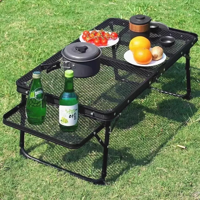 

Patio Modern Outdoor Table Lounge Bistro Portable Camping Outdoor Table Patio Backyard Tuinmeubelsets Outside Furniture Set