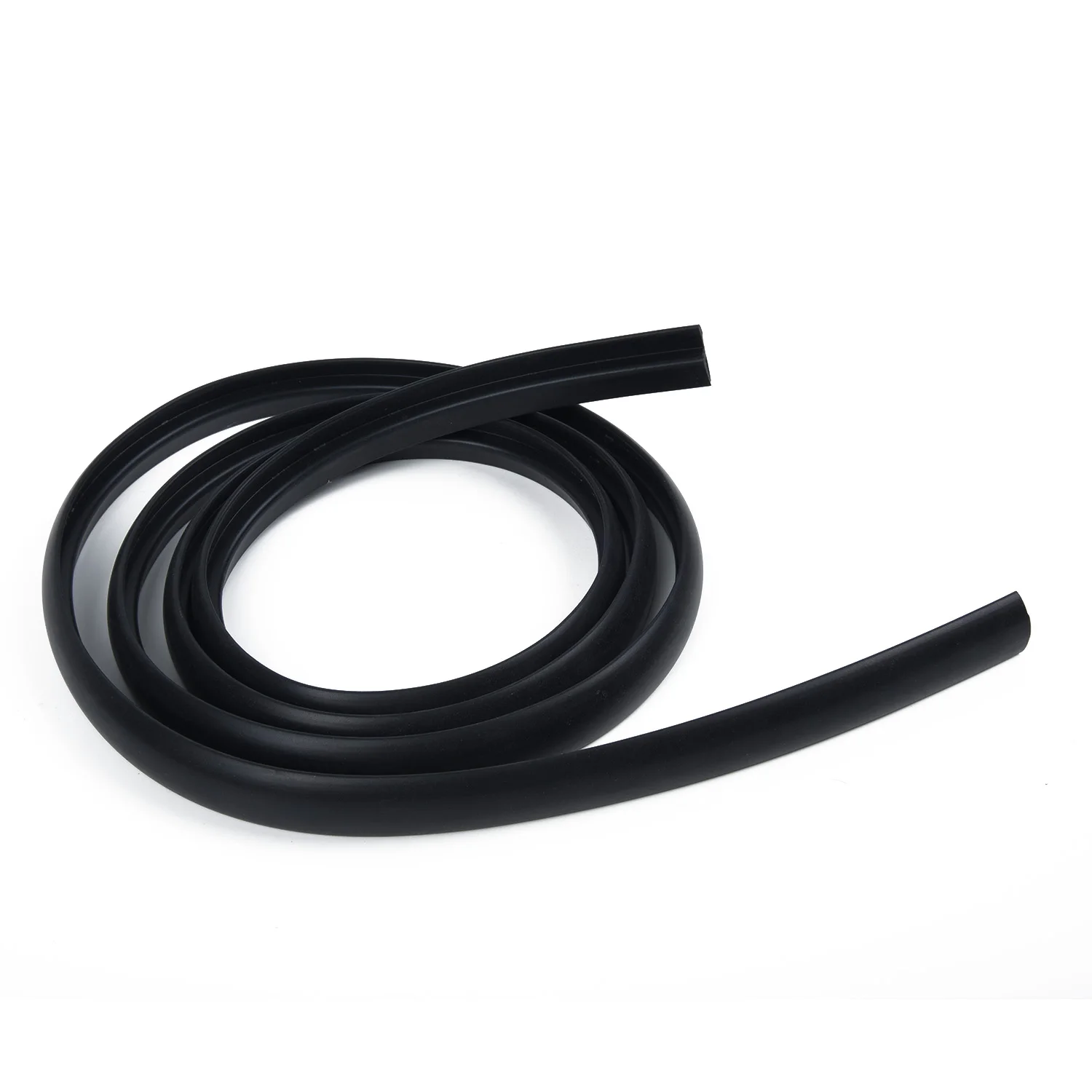 Car Car Sealing Strip Car Sealing strip Accessories Parts 1 Pcs 1.7 Meters Black Decorative Exterior Panel Rubber