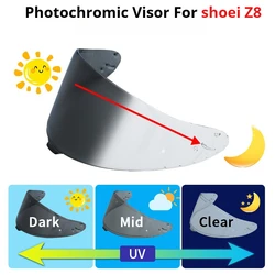 Photochromic Visor for SHOEI RF1400 RF-1400 NXR2 CWR-F2 Z8 CWR-F2R X15 X-15 X-Fifteen X-SPR Pro Autochromic Lenses Helmet Shield