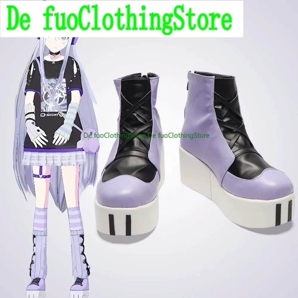 

DefuoClothing Project Sekai Shizuku Обувь для косплея Ритм Сапоги с игровым персонажем Аниме Игры Костюмы на Хэллоуин Реквизит для вечеринки Обувь