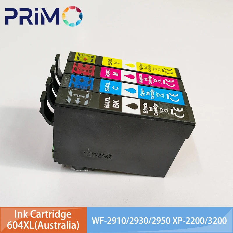 Australia AU T604 604 604XL T604XL Ink Cartridge Compatible For Epson WF-2950 WF-2930 WF-2910 XP-4200 XP-3200 XP-2200