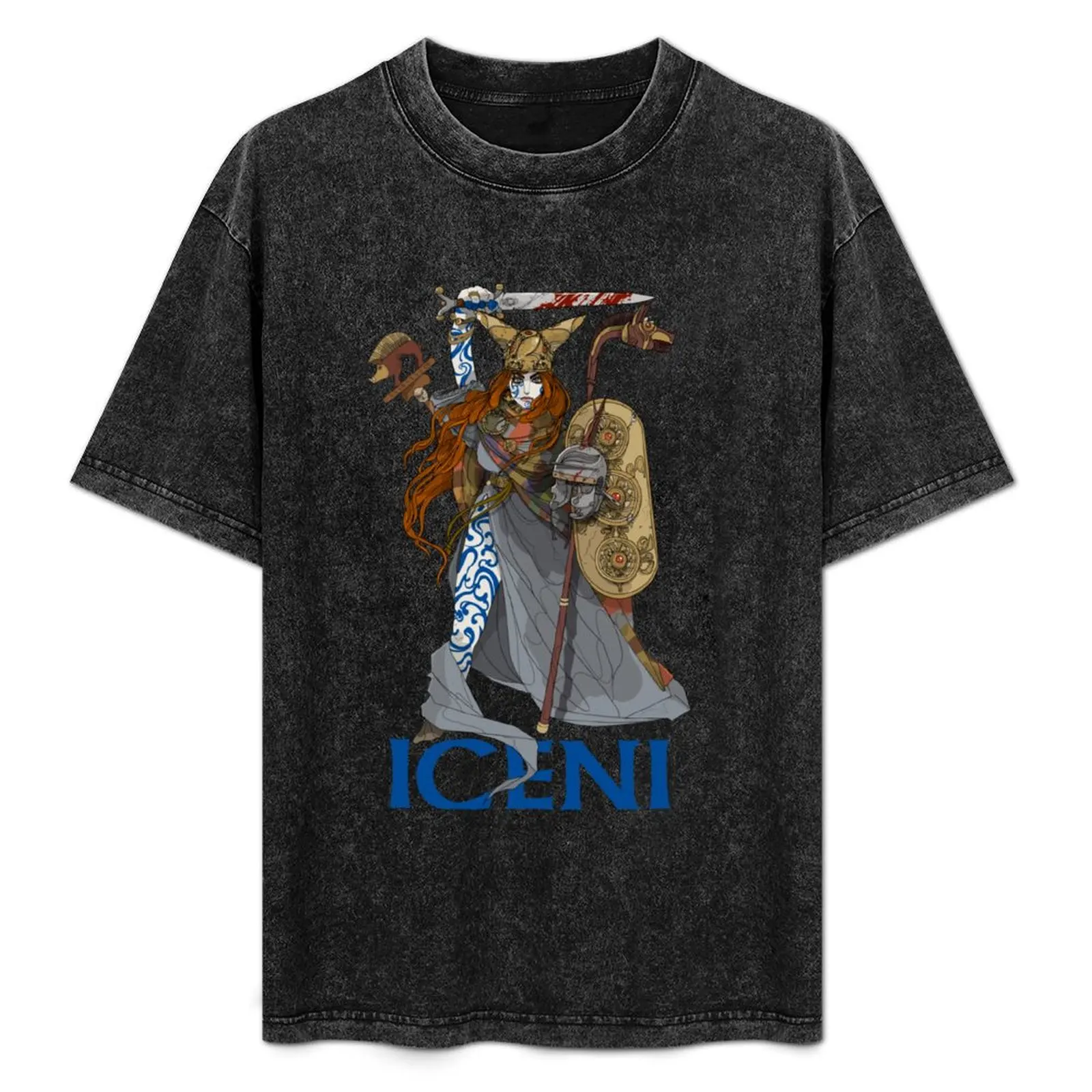 Queen Boudicca (Iceni Version) T-Shirt custom t shirt Aesthetic clothing vintage man t shirt sweat shirts, men