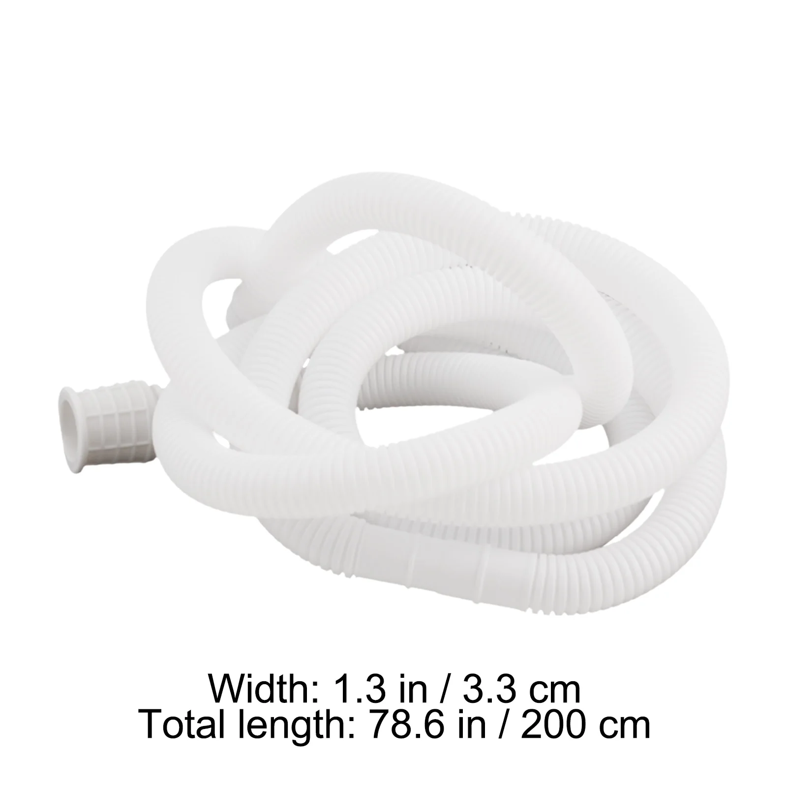 Ac Drain Hose Portable Corrugated Interface AC Drain Hose Air Conditioner Drain Hose Corrugated Interface Durability